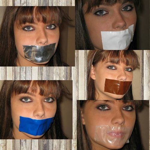 Porn ducktape girl photos