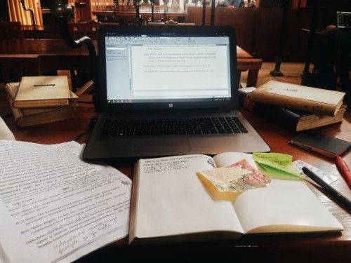 literaryhistories: spent 8h at the library today, looking for obscure references 