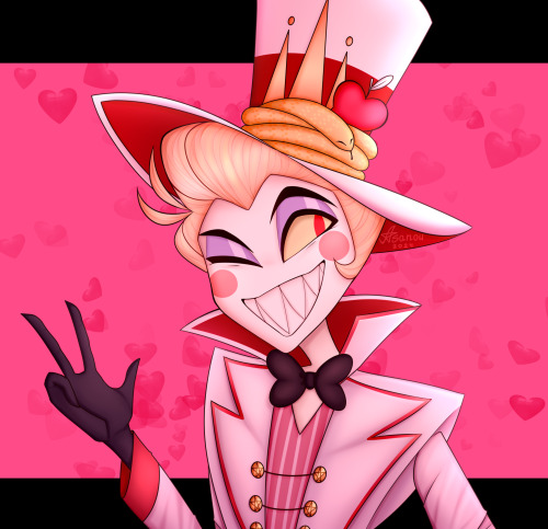 I've Posted Lucifer Before, But I Also Have Alastor! It's Funny, Actually, I Drew Alastor More Than A
