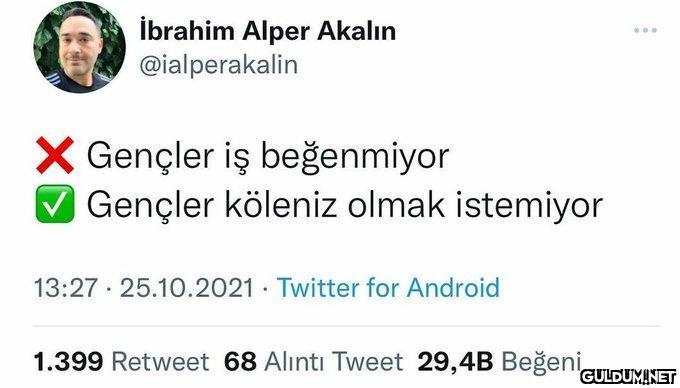 İbrahim Alper Akalın...