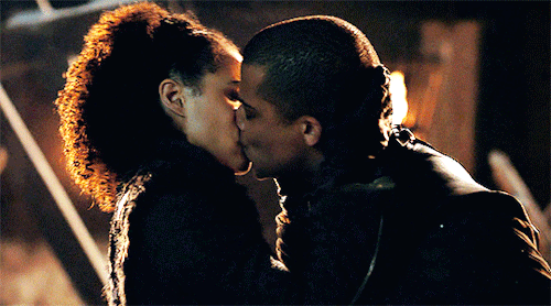 goodqueenarya:Missandei and Grey Worm in 8.02 A Knight of the Seven Kingdoms