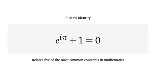 Mathematical Formulae May Appear Dry And Inaccessible, But To A Mathematician An Equation Can Embody