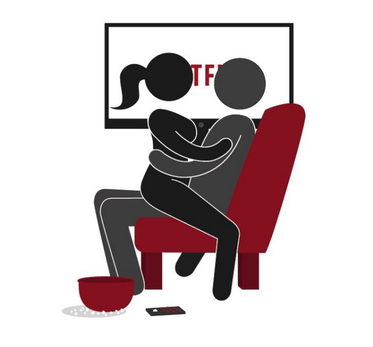 Netflix and chill position