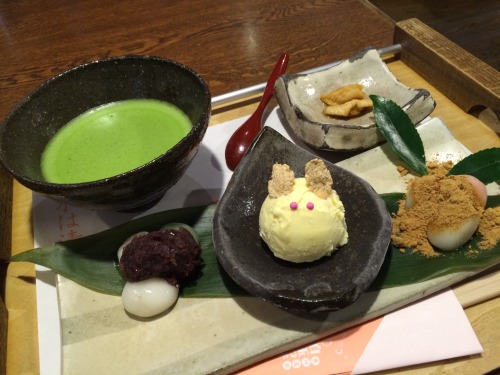 nao-san-no-kagoshima-love: 再び、黒川温泉 【白玉っ子】にて 雪見白玉(￣▽￣)b