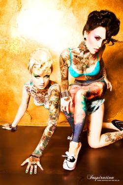 perfect-alternative-models:  Models : DramaQueen and Makani Terror Inspiration - Photodesign &amp; Visual Arts 