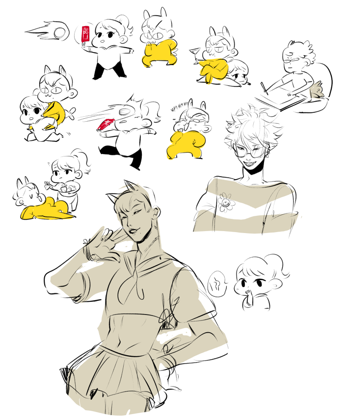 c2oh:  livestream doodlings