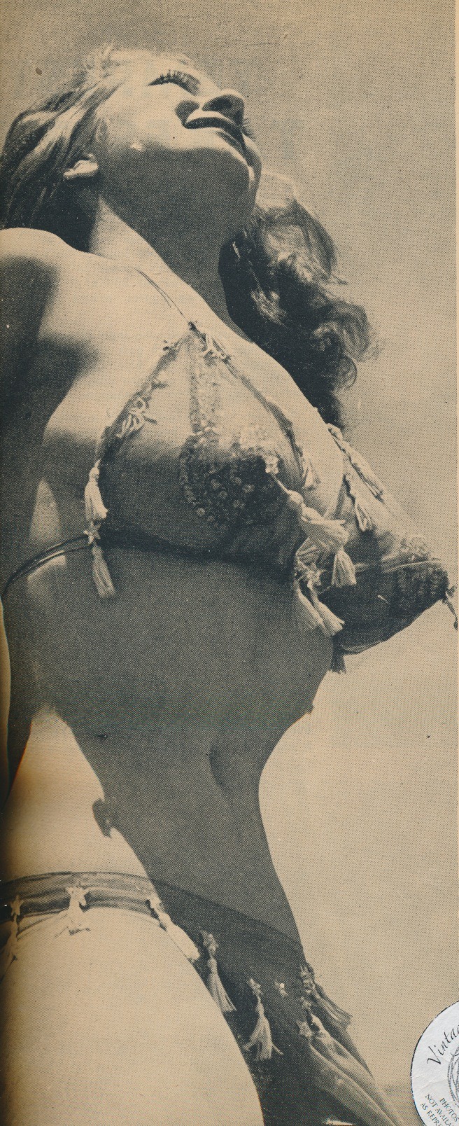 burlyqnell:  Tempest Storm: as scanned from the Summer 1954 issue of Peep Show magazine.