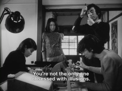 le-flaneur-visuel:    The Man Who Left His Will on Film, Nagisa Oshima (1970)   