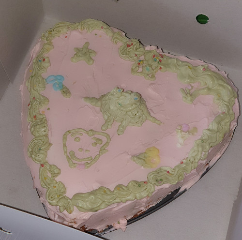 Baked A Cake With My Younger Brother 