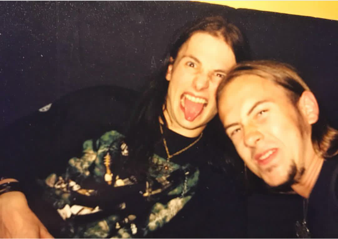 Last breath of Tellus — behemthot: Shagrath and Nergal in 1997