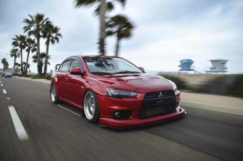 ispycleanimports:  Mark’s Evo X Set by Me (Kevin Saengsourinho)Flickr / Facebook 