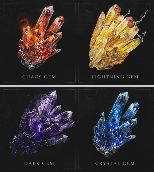 onion-souls:  swordofmoonlight: DARK SOULS III >> Reinforcement & infusion materials    I can’t believe I never got that the Refined Gem is just a merger of the Heavy and Sharp. Or that there is a Younger Futhark A or N rune on the Twinkling