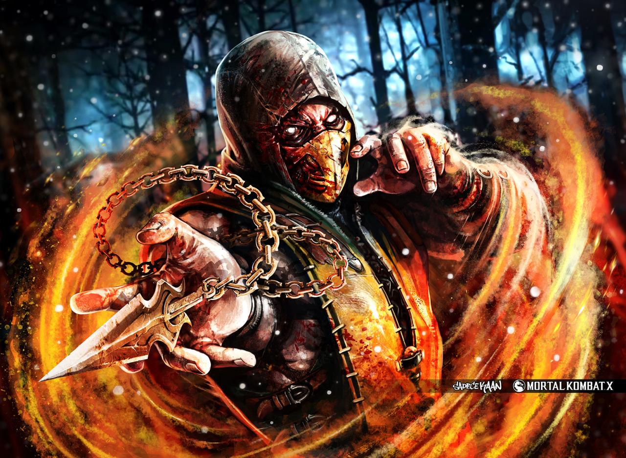 mkkollective:  Scorpion - MortaL Kombat X