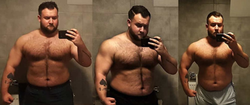 bearmythology: A series of shirtless photos of powerlifter, Jord McLaughlin. I’ve cropped most