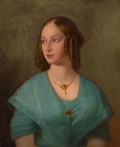 aic-american: Mrs. Daniel Embury (Emma Catherine Manley), Artist unknown, 1837, Art Institute of Chi