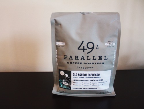 Just a few days ago, I bought my own bag of 49th Parallel Beans from Pikolo Cafe. And this morning, 