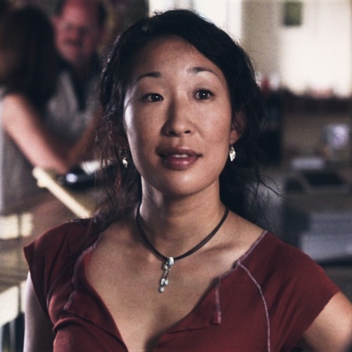 villafyingeve:these images of sandra oh in the 90&rsquo;s/early 00&rsquo;s