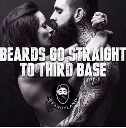 jollyrogers777:  adorkable7x6:  bohicabill:adorkable7x6:  Oh yeah they do!  Does that work for salt and pepper beards too, ladies?  nautiemm It works for all beards bohicabill.  Just some women are  reserved for certain beards. jollyrogers777  My Fox