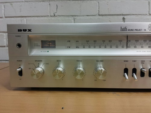 Dux SX6772/33 Hi-Fi Sound Project TA 4000 Stereo Receiver, 1977