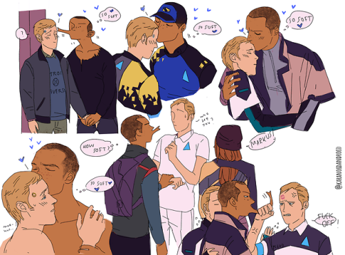 karanoidandroid:
“forehead kisses but Markus has gone too far
”