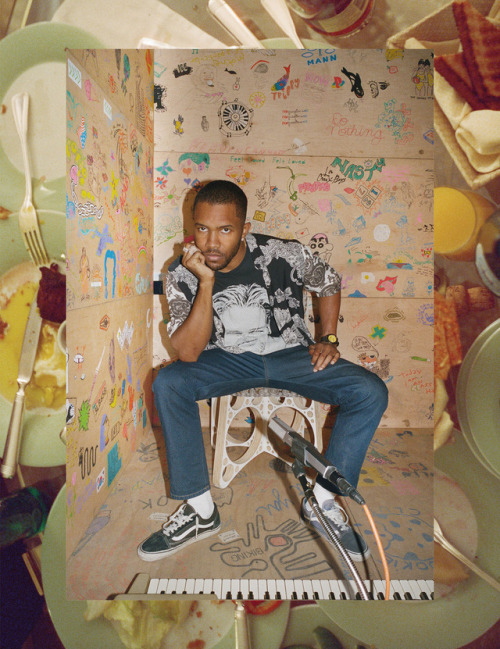 celebsofcolor:Frank Ocean for i-D Magazine