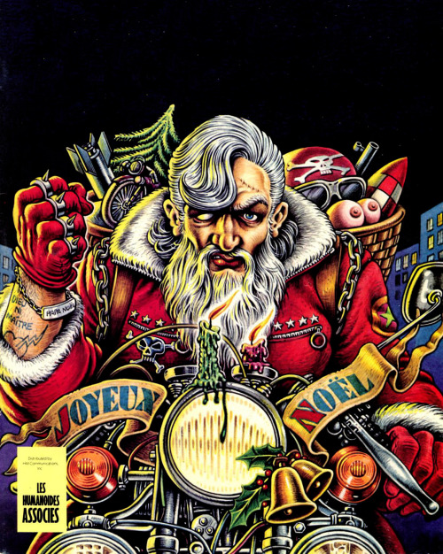 Jean Sole, ‘Joyeux Noël’ (Merry Christmas), &ldquo;Heavy Metal&rdquo;, Vol. 1, #9, Dec. 1977Happy ho