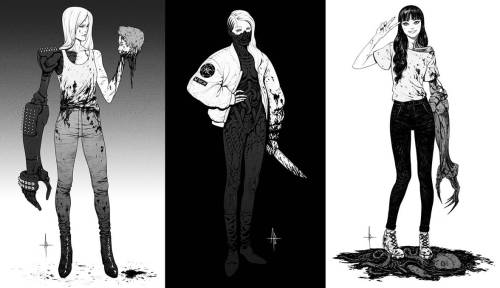 thecollectibles:  Killers by  Adrian Dadich    Follow us at Instagram for more art inspiration  ♥ ♥   