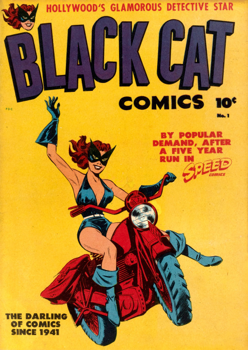 gameraboy2:  Black Cat Comics #1 (1946),