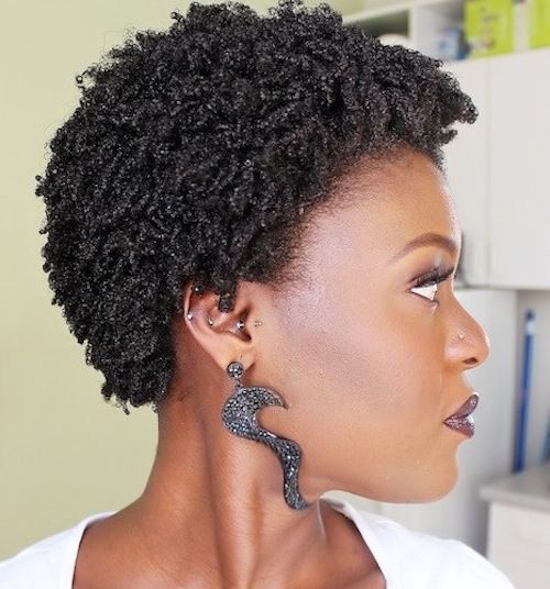 hairhunny:  Short 4b/4c hair