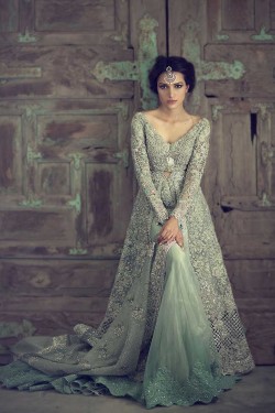 highfashionpakistan:  Pakistani model Meera Ansari posing for Elan Bridals. 