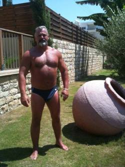 Mature speedo men