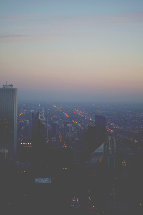 motivationsforlife:  Fading Light over Chicago by Sungi Verhaar \ MFL