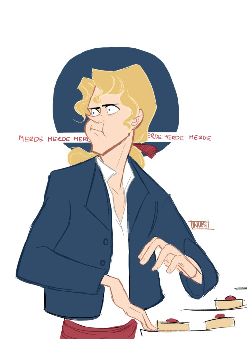 invisibleinnocence: &ldquo;Monsieur Enjolras, your son is at the dessert table in a state of und