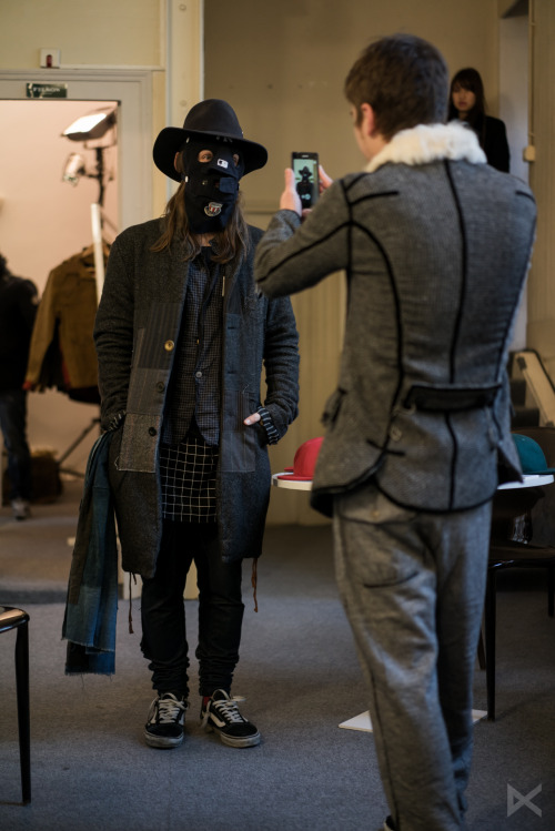 Isaac Larose x Shin Murayama Mask x T3sjellyParis Fashion Week FW2015Aken Latest Craze