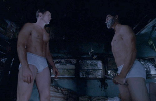 Finn Wittrock and Matt Bomer.