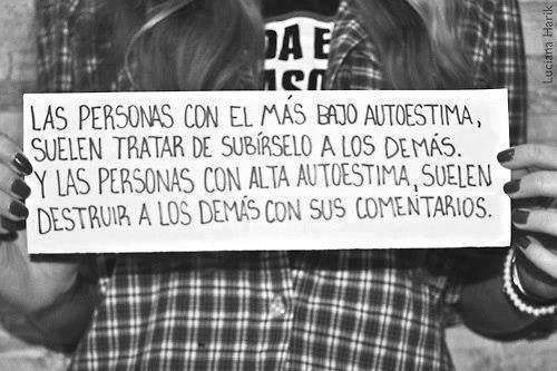 Aceptamos el amor que creemos merecer.