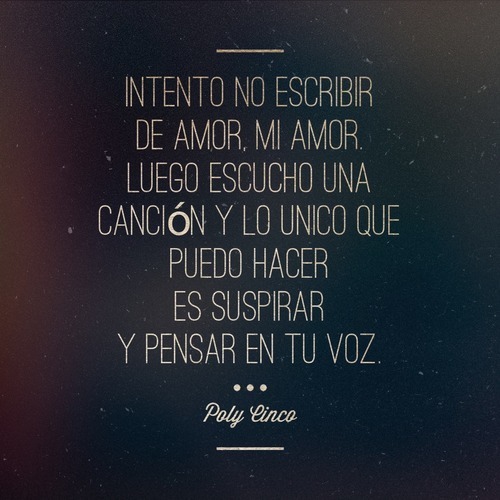 Poly Cinco | via Tumblr en We Heart It. http://weheartit.com/entry/74714631/via/polycinco