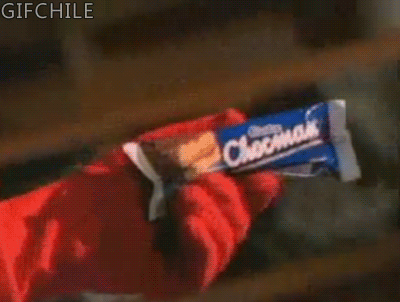gifchile:  Como no recordar este comercial de Chocman.