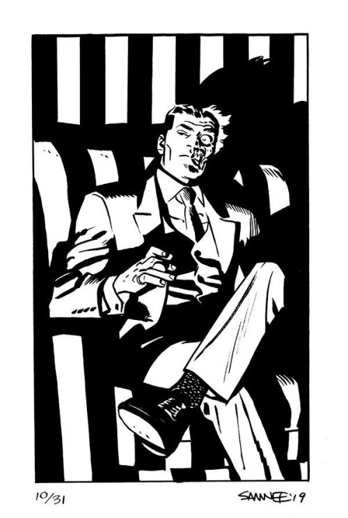 Two-Face by Chris Samnee