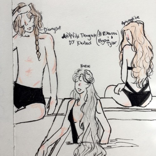 my top three greek gods / goddesses