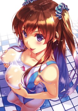 michiaki:  ass breast grab misaki kurehito nipples possible duplicate see through swimsuits tagme | #318821 | yande.re