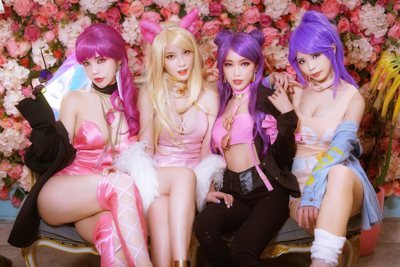 Ahri - 咪妃Julia Akali - 雨童Rain Evelynn - 煙HedY Cosplayer Kai’sa - 關於楊哲 Arger