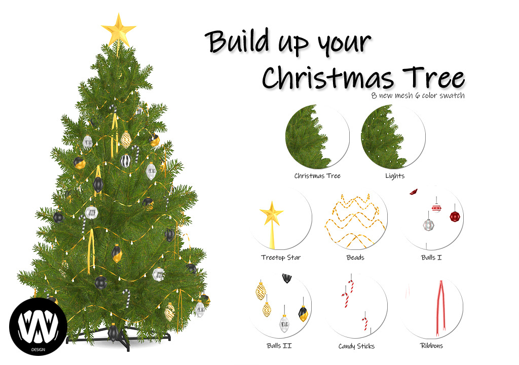 Wondymoon Design Build Up Christmas Tree Download