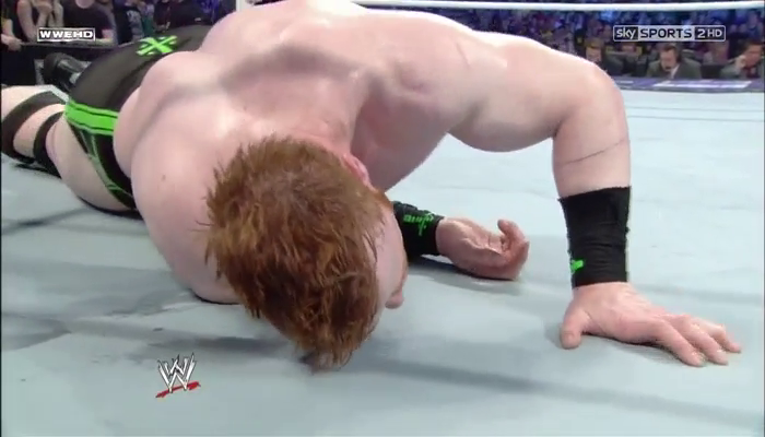 Poor Sheamus&hellip;let me help you! ;)