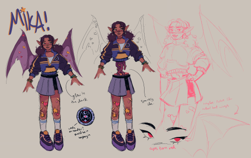 cryptidw00rm: some concepts of a manananggal oc….