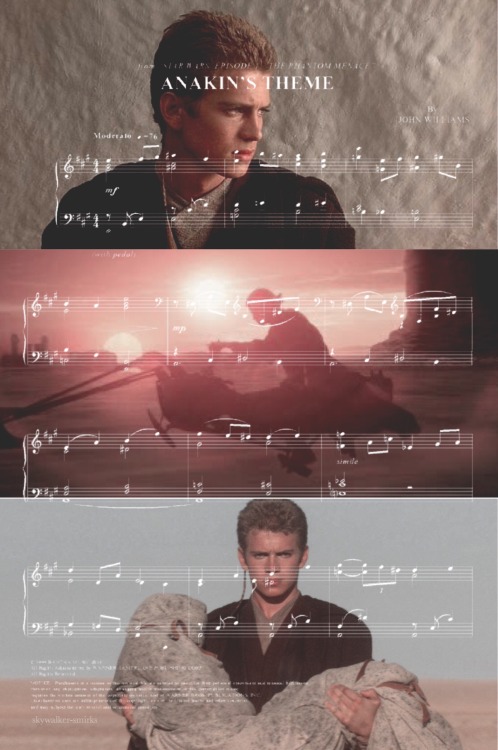 skywalker-smirks:  Star Wars Protagonists + Themes