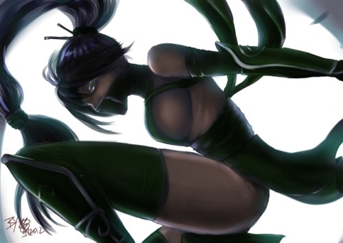 Akali est juste le meilleur Assasin dans League of Legends