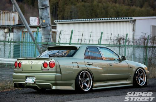 Nissan Skyline R342000 Nissan Skyline GT-T - Four Doors are for Real Men