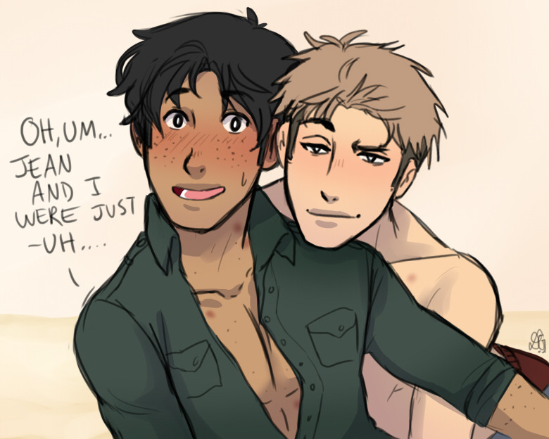 lemonorangelime:  This doodle started out as something completely different aha 