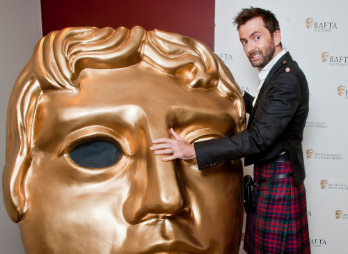 davidtennantcom: THROWBACK THURSDAY: David Tennant Wins Best Actor At BAFTA Scotland  Today&rsq
